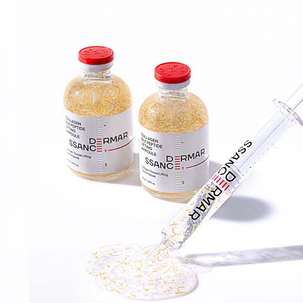 DERMARSSANCE Collagen Silk Peptide Lifting Ampoule 55ml Matrixyl 3000 Collagen Thread _ Made in KOREA